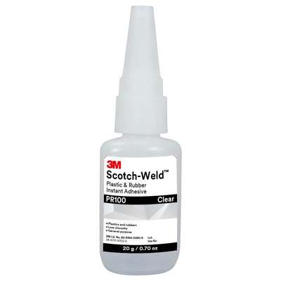 3M™ Scotch-Weld™ Plastic & Rubber Instant Adhesive PR100